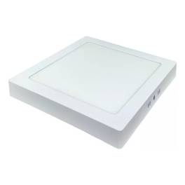 Aplica led patrata 25w alba, dimensiuni 30.5x4.3x30.5 cm