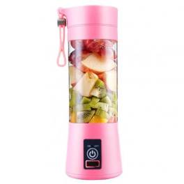 Blender smoothie maker, portabil cu incarcare usb functie de baterie externa