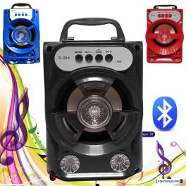 Boxa portabila cu usb / tf / bluetooth / baterie / fm