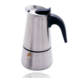 Cafetiera espresso din inox pentru aragaz 