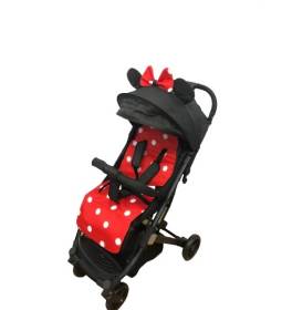Carucior sport  tip troller cu roti mari 6-36 luni,  minnie mouse