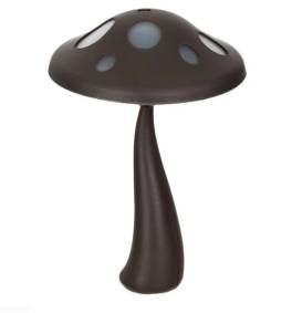 Ciuperca led colorata cu lanterna solara 18x27 cm 