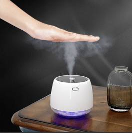 Dispozitiv cu senzor pentru dezinfectarea mainilor cu alcool sanitar