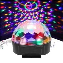 Glob disco cu lumini si muzica