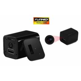 Incarcator de priza cu camera spion hd