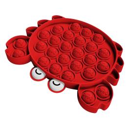 Jucarie antistres din silicon, pop it now, forma crab