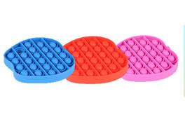 Jucarie antistres din silicon, pop it now, forma mar