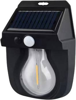 Lampa cu incarcare solara tip bec pentru perete cu senzor de miscare , model cl227