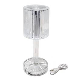 Lampa de masa cu led colorat ,incarcare usb si touch