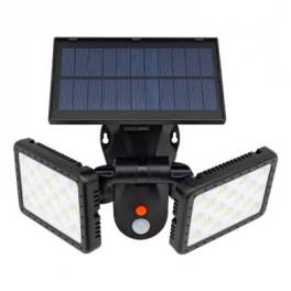  lampa led dublă de perete cu panou solar - model w770a 