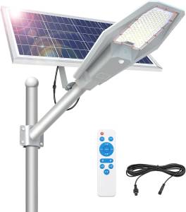 Lampa stradala cu panou solar 200 w si telecomanda , xj802