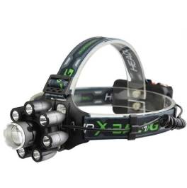 Lanterna de cap bl-t85-8 cu 8 led si 6 faze lumina