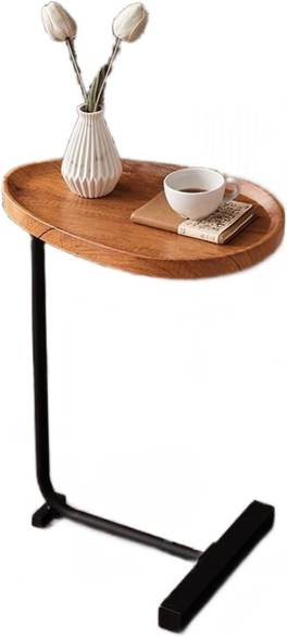 Masuta  cu picior pentru pat/canapea , maro