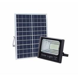 Panou solar cu proiector 200w, cu telecomanda, pentru iluminare exterioara