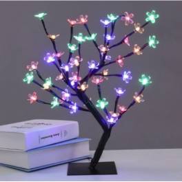Pomisor de craciun cu 36 led-uri ,model cherry diverse culori