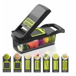 Razatoare multifunctionala pentru legume cu 7 accesorii interschimbabile