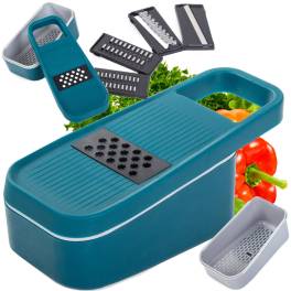 Razatoare pentru legume si fructe 5 in 1, multi purpose kitchen cutter ,gri