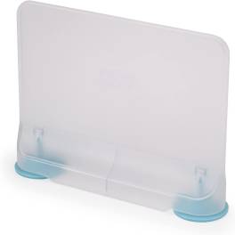 Separator pentru frigider 15.5 x 5.5 x 20.5 cm transparent/ albastru