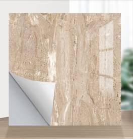 Set 10 x panouri decorative 60x60 cm autocolante tip travertin