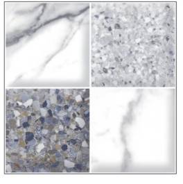 Set 12 placi autoadezive 30x30 cm rezistente la apa ,pentru gresie si faianta , model dp1301