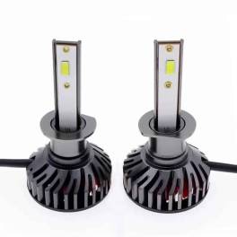 Set 2 becuri auto cob ,12000 lumeni , h1, 100w, lumina alb-rece