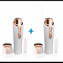 Set 2 mini epilatoare profesionale cu lampa