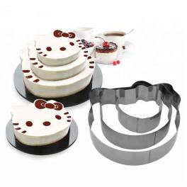Set 3 forme pentru tort model hello kitty