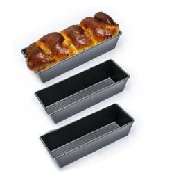 Set 3 tavi din teflon pentru copt cozonac sau chec