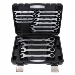 Set chei combinate cu clichet, 8 - 24mm, 14 piese