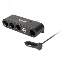 Splitter priza bricheta 4 porturi + 2 x usb 