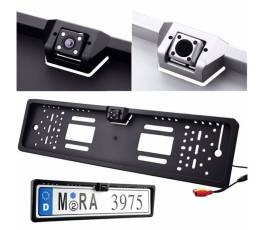 Suport pentru numar auto - cu camera marsarier