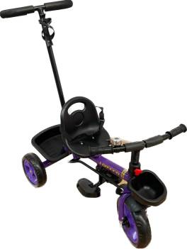 Tricicleta cu pedale,control parental scaun ergonomic,roti din spuma,diferite culori