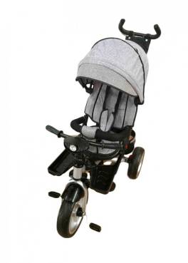 Tricicleta cu pozitie de somn, scaun reversibil, 8-36 luni,diverse culori