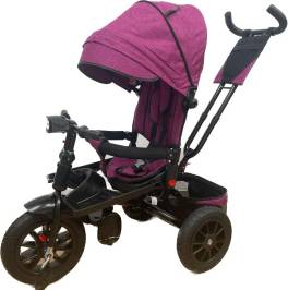 Tricicleta cu scaun reversibil si pozitie de somn 4 in 1 diverse culori