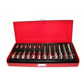 Trusa biti torx 18 piese 1/2"-1/4"