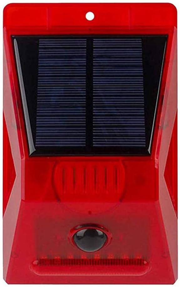 Alarma cu incarcare solara ,lumina de avertizare ,senzor de miscare si telefomanda q l911c