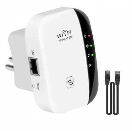 Amplificator semnal retea wirelessi repeater,transmisie 300mbps