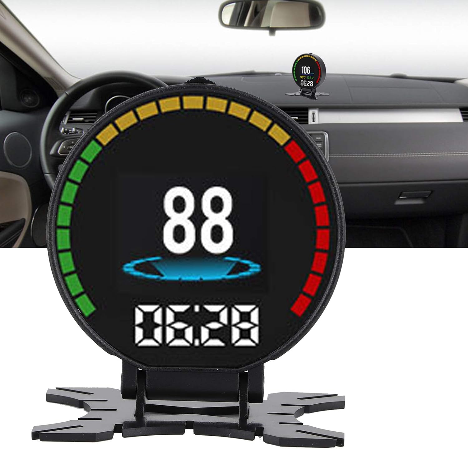 Aparat diagnosticare si afisaj informatii bord p15 pe parbriz digital obd2 de tip hud display pentru bord