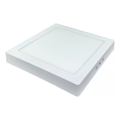 Aplica led patrata 25w alba, dimensiuni 30.5x4.3x30.5 cm
