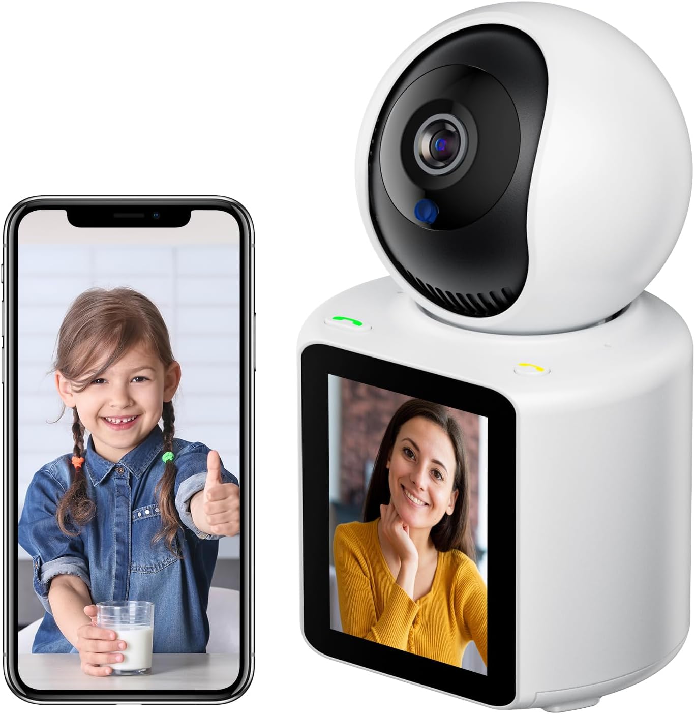 Camera de supraveghere cu ecran  pentru monitorizare bebelusi k9pro