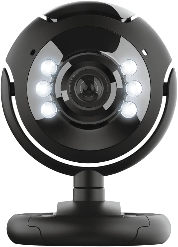 Camera video web trust ,spotlight pro, negru