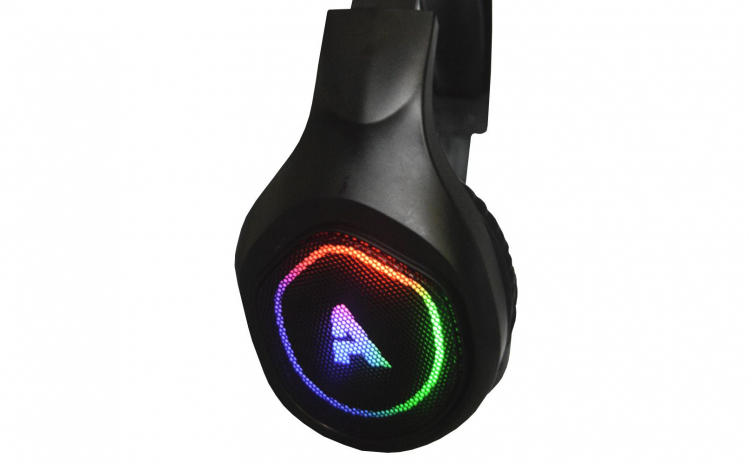 Casti audio wireless ej660, led rgb, bt