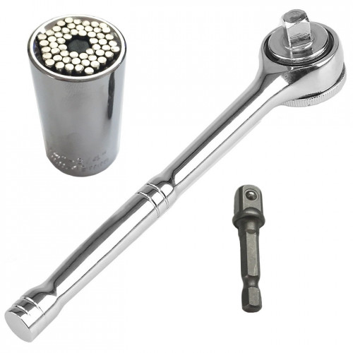 Cheie tubulara universala din otel inoxidabil, 7-19 mm