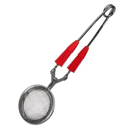 Cleste infuzor pentru ceai, material inox, diametru 5 cm