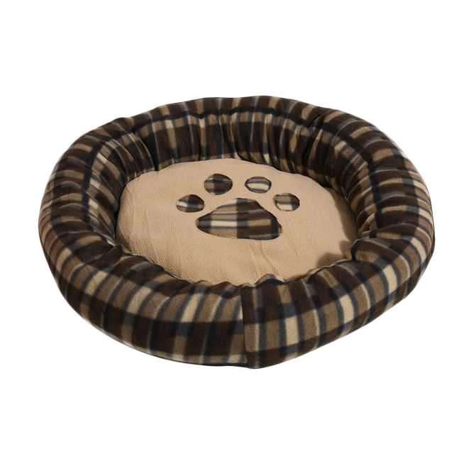 Culcus pentru caini si pisici, 38x38x38 cm, roz