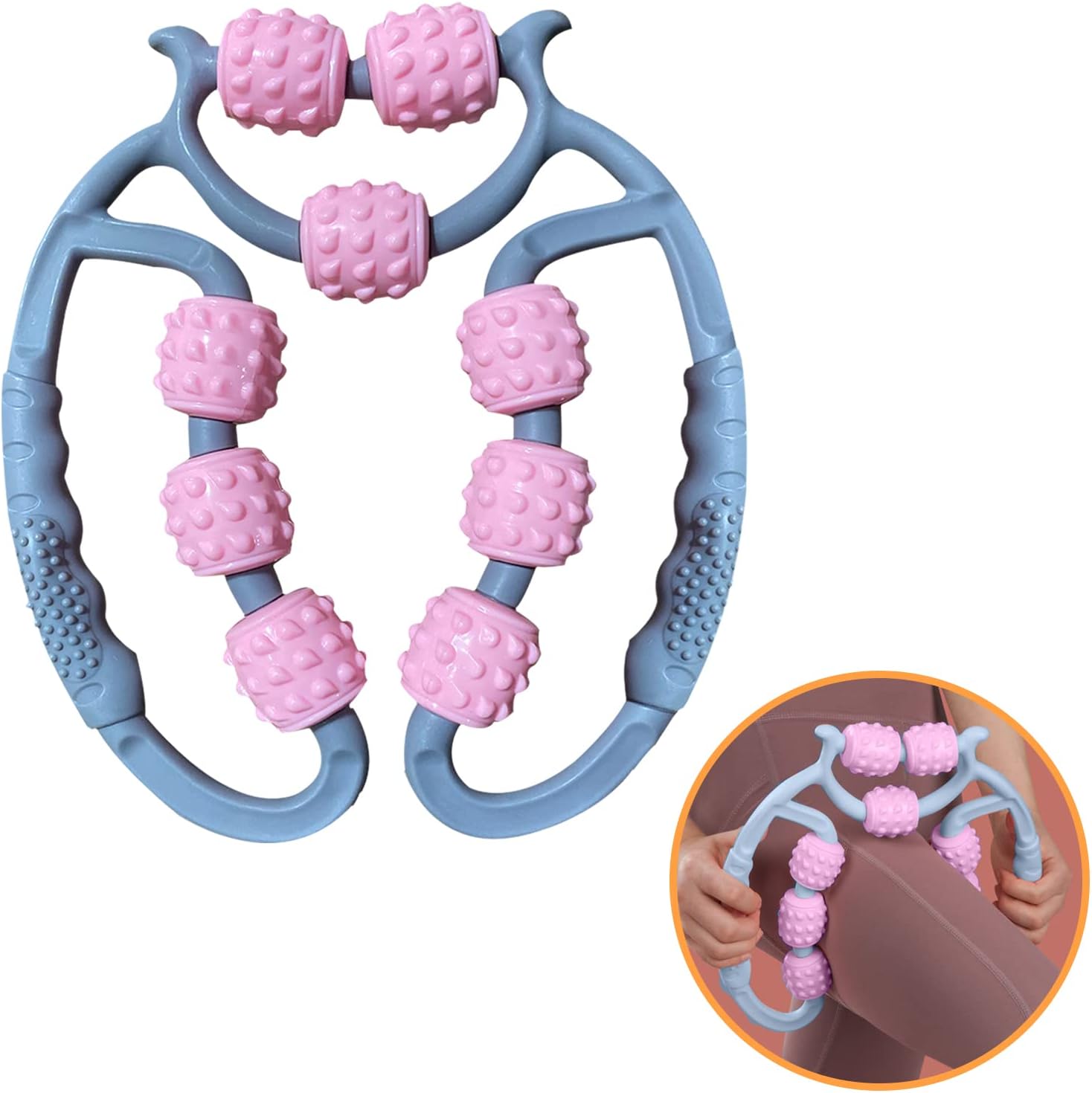 Dispozitiv de  masaj pentru indepartarea durerii musculare 