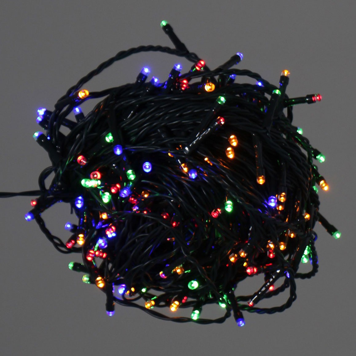 Instalatie brad 100 led-uri de exterior,fir gros diverse culori