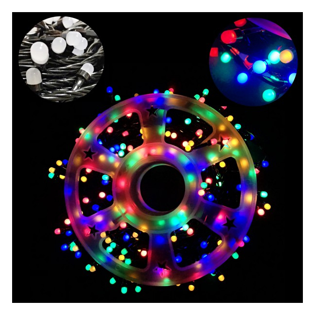 Instalatie de craciun, rola 50m, model v8, diverse culori, exterior