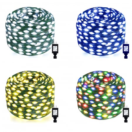 Instalatie tip banda led  de exterior  cu 8 jocuri de lumini sir de 30m , 240 led ,ip44