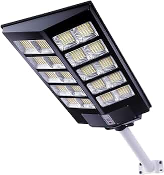 Lampa cu incarcare solara 1000 w cu telecomanda si suport metalic